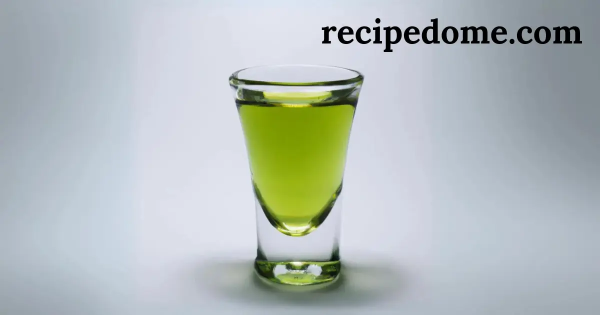 green tea shot recipe