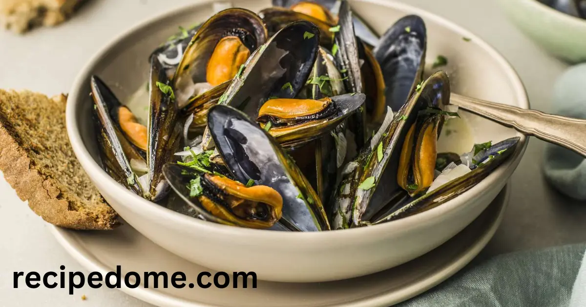 mussels in white wine sauce recipe