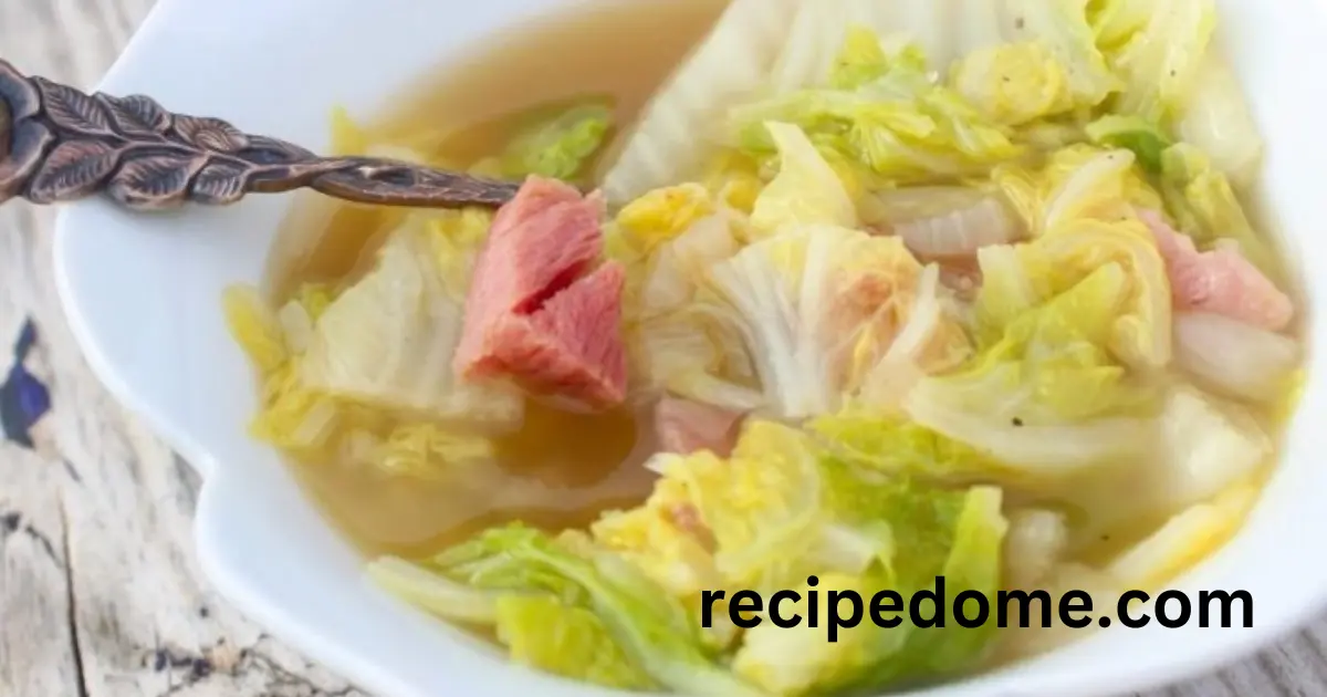 napa cabbage soup recipes